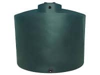 Norwesco Vertical Water Storage Tank (Dark Green) - 2500 Gallon