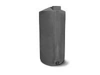 Norwesco Vertical Water Storage Tank (Black) - 200 Gallon