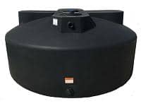 Norwesco Vertical Water Storage Tank (Black) - 1525 Gallon