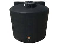 Norwesco Vertical Water Storage Tank (Black) - 2550 Gallon