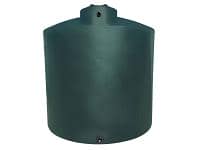 Norwesco Vertical Water Storage Tank (Dark Green) - 6500 Gallon