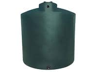 Norwesco Vertical Water Storage Tank (Dark Green) - 2100 Gallon