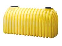 Norwesco Ribbed Double Compartment Septic Tank  - 1500 Gallon