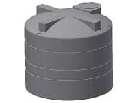 Norwesco Vertical Water Storage Tank (Black) - 2450 Gallon