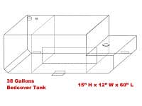 ATTA Under Tonneau Cover Transfer Tank - 38 Gallon