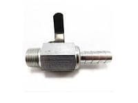 ATI Hose Barb Shutoff Valve 3/8" NPT x 3/8" Hose Barb