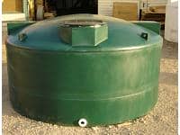 Custom Roto-Molding 1600 Gallon Water Storage Tank (Short)