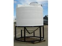 Custom Roto-Molding 2000 Gallon Closed Head Cone Bottom Tank