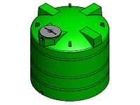 Custom Roto-Molding 2000 Gallon Water Storage Tank