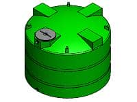 Custom Roto-Molding 2400 Gallon Water Storage Tank