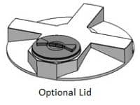 Custom Roto-Molding Open Top Tank Lid - 48 Inch