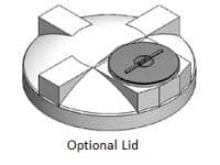 Custom Roto-Molding Open Top Tank Lid - 60 Inch