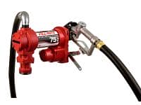 Fill-Rite FR4410H 24V Fuel Transfer Pump (Manual Nozzle, Discharge Hose, Suction Pipe) - 20 GPM