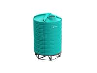 Enduraplas Cone Bottom Tank (With Stand) - 5000 Gallon