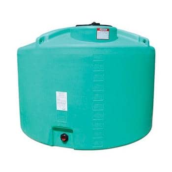 Enduraplas Ribbed Vertical Chemical Storage Tank - 1000 Gallon 1