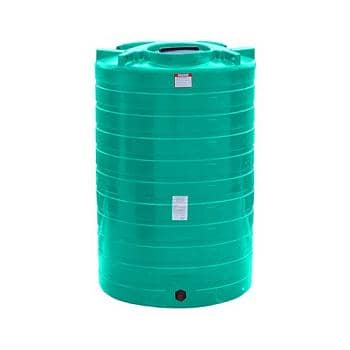 Enduraplas Ribbed Vertical Chemical Storage Tank - 1100 Gallon 1