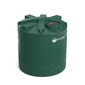 Enduraplas Ribbed Vertical Rainwater Tank - 1750 Gallon 1