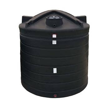 Enduraplas Ribbed Vertical Rainwater Tank - 2500 Gallon 1