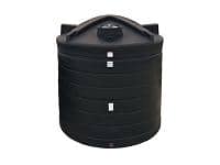 Enduraplas Ribbed Vertical Water Storage Tank - 2500 Gallon