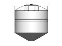 Custom Cone Bottom Polyethylene Tank