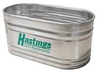 Hastings 22GA Steel Round End Stock Tank - 2' x 2' x 3' - 74 Gallon