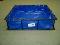 Husky Hazmat Steel Decontamination Pool - 3' x 3' x 1'