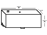 ATI Custom Rectangular Aluminum Fuel Tank